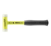Maillet SUPERCRAFT avec manche incassable jaune fluo + poignée antidérapante diam 30 - HALDER - 3377.130
