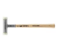 Halder Maillet SUPERCRAFT 3366.025 – Manche en hickory verni, anti‑vibrations ergonomique, D 25 mm