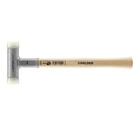Halder Maillet SUPERCRAFT 3366.030 – manche en Hickory vernis, anti-rebond, ergonomique, D30 mm