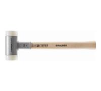 Halder Maillet SUPERCRAFT 3366.050 – Manche en hickory verni ergonomique, anti-rebond – D=50 mm