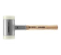 Halder Maillet SUPERCRAFT 3366.080 – Manche en hickory vernis, D 80 mm, ergonomique, anti‑vibrations