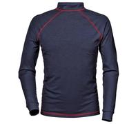 Maillot de corps Sir Safety CARBOFLAME, ignifuge, antistatique, avec protection contre les arcs électriques, bleu, XL, BLUE