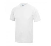 Maillot - Sport - Tee shirt homme - Anti-transpirant - 100% polyester - Blanc L