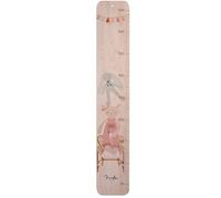 Maïlou Tradition - Toise en bois Souris rose - DOUDOU ET COMPAGNIE