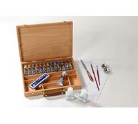 MAIMERI Polycolor - Coffret Studio en bois - Couleurs vinyliques fines - 22 pièces