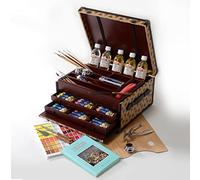 MAIMERI Puro - Coffret vintage de luxe couleurs à l'huile supérieures - 76 pièces
