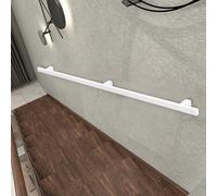 Main courante blanche pour escalier | Barre d'appui antidérapante pour rampe murale avec vis | 1m 1.5m 2m 3m 4m 5m 6m Indoor Outdoor Home Corridor Safety Support Railing | Iron Square Pipe Design(240c