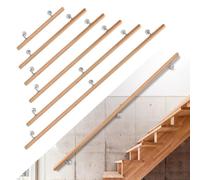 Main courante en bois de hêtre pour escaliers 50 cm