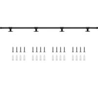Main courante, fixation murale, design industriel moderne, 3 m
