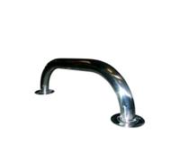 Astralpool Stainless Steel Ø Grabrail With Fixing Flanges 43mm 2m Argenté 2m Ø43mm