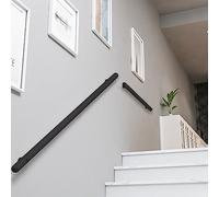 Main Courante Moderne pour Escaliers, Mains Courantes d'Escalier Intérieures, Montage Mural, Barre d'Appui Antidérapante de 3m/2m/1m, Main Courante Rampe en Acier Inoxydable pour Intérieur Extérieur (