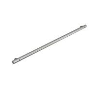 Main Courante pour Escalier Intérieur Main Courante D'escalier Noire Rambarde de Sécurité avec Tuyau en Acier Galvanisé Industriel Rampe d'escalier pour Jardin Corridor Loft (60CM,Silver)