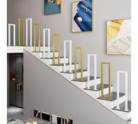 Main Courante Pour Escalier Métal - Rampe Escalier, Main Courante Pour Escalier Intérieur, Barre De Soutien De Pont De Porche De Restaurant De Couloir