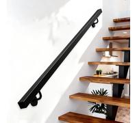 Main courante pour rampe d'appui intérieure et extérieure d'escalier | Rampe d'escalier murale，rampe à main，tige de Support de sécurité，1m 150cm 2m 240cm 3m 6m(180cm)