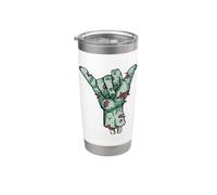 Main de zombie Shaka Shaka Zombie Hand Gobelet isotherme en acier inoxydable double paroi