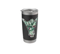 Main de zombie Shaka Shaka Zombie Hand Gobelet isotherme en acier inoxydable double paroi