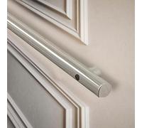 Mains courantes murales 1-20 pieds for escaliers intérieurs, Kit de Support de rampes d'escalier en acier inoxydable, garde-corps en métal monté antidérapant(2ft/60cm)