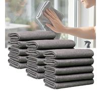 Maisolya Lavette Microfibre Haute Performance - Chiffon de Nettoyage Multi-Surfaces pour Cuisine, Vitres et Miroirs - Lavette Magique Absorbante sans Traces - Lot de 5 Lingettes Réutilisables (3PCS)