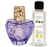 MAISON BERGER Coffret Premium Lampe Berger Lolita Lempicka Parme - Lampe à Catalyse avec Recharge Lolita Lempicka 250 ML - Système 2-en-1 pour Aider à Purifier Puis Parfumer l’Air