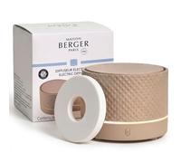 Maison Berger Diffuseur de Parfum Électrique Nomade sans Fil avec Recharge, Diffusion Céramique 6 à 8 Semaines - 2 Modes de Diffusion (Sable)