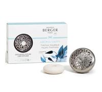 MAISON BERGER Diffuseur Voiture Aroma Happy, Clip Métal & Recharge Incluse | Clip métal pour grille d'aération, recharge Aroma Happy incluse, diffusion passive environ 4 semaines