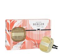 Maison Berger Diffuseur Voiture Parfumé - Clip Métal 4,5 cm avec Recharge Incluse, Fabrication Française - Clip Grille Aération - Jusqu’à 4 Semaines de Diffusion (Cannelo Pétillance Exquise)
