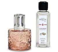 Maison Berger - Lampe Berger Mirage Nude avec Recharge Home Sweet Home 250 ML - Lampe à Catalyse pour Parfumer et Purifier l’Air - Objet Déco Élégant - Coffret Cadeau