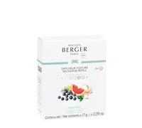 MAISON BERGER - Lot de 2 Recharges Diffuseur Voiture - Système Céramique - Diffusion 4 à 6 Semaines - Parfum Lampe Berger - Fabriqué en France (Fresh Spirit)