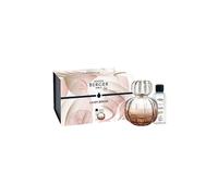MAISON BERGER - Coffret Lampe Berger CORALI Rose - Lampe Catalytique 2-en-1 qui Parfume et Aide à Purifier l’Air avec Recharge 250 ml / 8,45 fl oz Lady Flower - Verre Laqué - Fabriqué en France