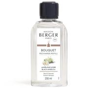 MAISON BERGER Recharge Bouquet Parfumé Angélique Noire 200 ml | Recharge Angélique Noire 200 ml pour bouquet parfumé, diffusion continue environ 4 semaines, sans flamme
