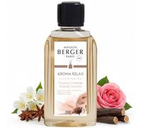 MAISON BERGER Recharge Bouquet Parfumé Aroma Relax 200 ml | Recharge Aroma Relax 200 ml pour bouquet parfumé, diffusion continue environ 4 semaines, sans flamme