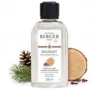 Maison Berger - Recharge Bouquet Parfumé Cèdre du Liban - Parfum d’intérieur pour la maison 200 ml - Fabriqué en France - Diffusion Longue Durée, Douce et Continue