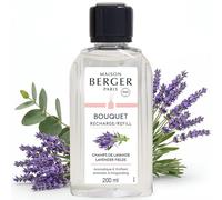 Maison Berger - Recharge Bouquet Parfumé Champs de Lavande - Parfum d’intérieur pour la maison 200 ml - Fabriqué en France - Diffusion Longue Durée, Douce et Continue