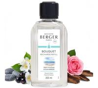 MAISON BERGER Recharge Bouquet Parfumé Vent d'Océan 200 ml | Recharge Vent d'Océan 200 ml pour bouquet parfumé, diffusion continue environ 4 semaines, sans flamme