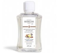 Maison Berger Recharge Diffuseur électrique 475 millilitres - Durée de Diffusion 40h - Parfum Prêt à l’Emploi (Poussière d'Ambre)