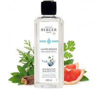 Maison Berger – Recharge lampe Bleu Séduction – Notes marines, encens, jasmin – 500 ml
