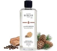 MAISON BERGER - Recharge Lampe Berger Cèdre du Liban 1 Litre - Cèdre & Santal - Parfum boisé résineux & Chaleureux - Neutralisation des odeurs - Fabriqué en France
