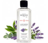 MAISON BERGER - Recharge Lampe Berger Champs de Lavande 500 ML - Lavandin, Baume, Bois - Parfum Parfum d'intérieur - Anti-odeurs - Fabriqué en France