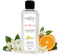 MAISON BERGER Recharge Lampe Berger Fleur d'Oranger, 500 ML | Recharge Fleur d'Oranger 500 ml pour Lampe Berger à catalyse, environ 80 h de diffusion, aide à neutraliser les odeurs