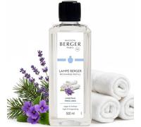 MAISON BERGER - Recharge Lampe Berger Linge Frais 500 ML - Lavande, Pin, Violette - Parfum boisé, musqué - Anti-odeurs - Fabriqué en France