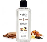 MAISON BERGER - Recharge Lampe Berger Poussière d'Ambre 500 ML - Rose, Cannelle, Poivre - Parfum boisé, Floral, Gourmand, musqué, Oriental - Anti-odeurs - Fabriqué en France