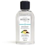 MAISON BERGER - Recharge pour Bouquet Parfumé et Diffuseur de Parfum - Diffusion Longue Durée, Douce et Continue - 200ml (Thé Vert Impérial)