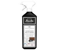 MAISON BRIOCHIN - Savon Noir - Nettoie, Dégraisse, Protège et Fait Briller - Toutes Surfaces même Fragiles - Multi Usages - A l'Huile de Lin - Certifié Ecocert - Fabriqué en France - 1L