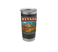 Maison cadeau de l'État du Nevada Nevada Gift Nevada Vacation Gobelet isotherme en acier inoxydable double paroi
