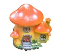 Maison champignon en résine pour mini décoration de jardin champignon en | Cabane de conte de fées pour pots de bonsaï, terrariums et paysages de mousse pour créer un accessoire de décoration idéal