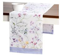 Maison d' Hermine Chemin de Table 100% Coton Simple Couche, 150 cm de Long, pour la Maison, la Cuisine, Les Repas, Les fêtes, Les Mariages, Printemps Été (Summer Floral, 50 cm x 150 cm)