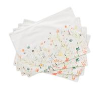 Maison d' Hermine Colmar Lot de 4 Sets de Table 100% Coton pour la Table à Manger, la Cuisine, Les Mariages, la Vie Quotidienne, Les dîners, Le Printemps/été (33cm x 48cm)