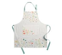 Maison d' Hermine Colmar Tablier de cuisine 100% coton avec col réglable et poche centrale visible avec longues attaches pour homme et femme | Chef (69,8 x 80 cm)