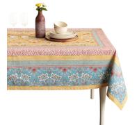 Maison d' Hermine Marquise Nappe 100% Coton pour Cuisine, Salle à Manger, Table, décoration, fêtes, Mariages, Printemps/été (rectangulaire, 177,8 x 304,8 cm)