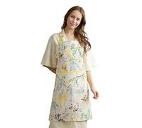Maison d' Hermine Tablier 100% coton avec sangle de cou réglable, poche centrale et longues lanières pour femme, homme, chef